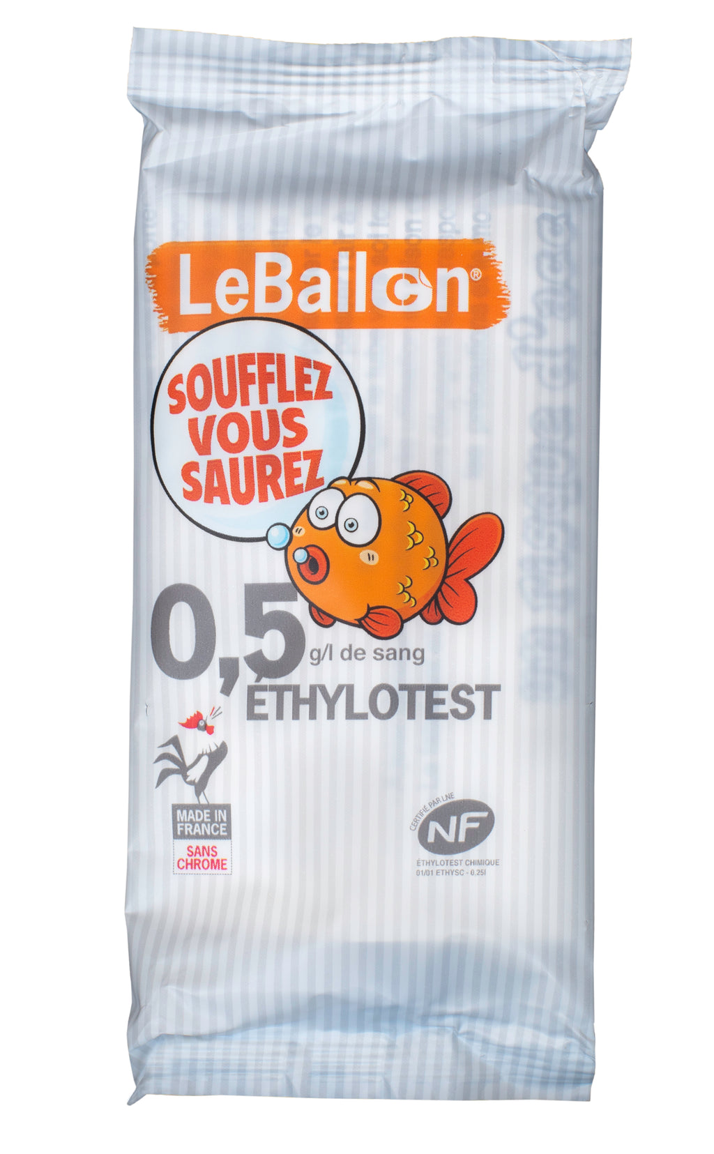 Éthylotests à Usage Unique 0,5 Médical